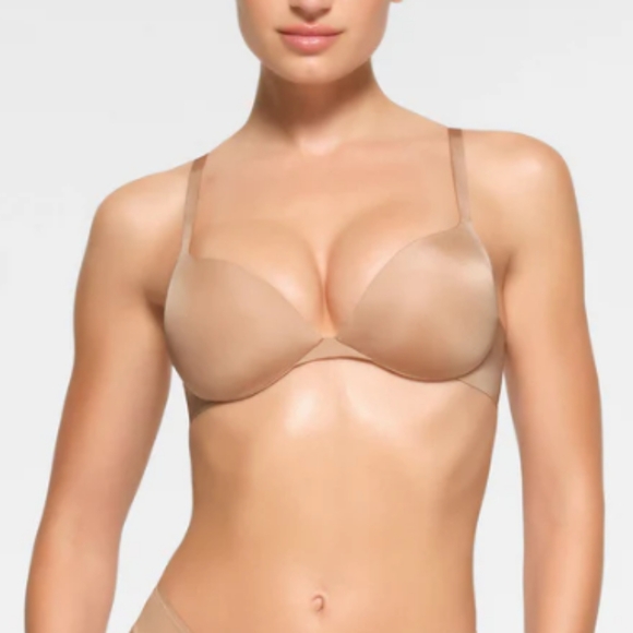 NWT SKIMS Ultimate Teardrop Collection Push Up Bra in Clay - Picture 1 of 6